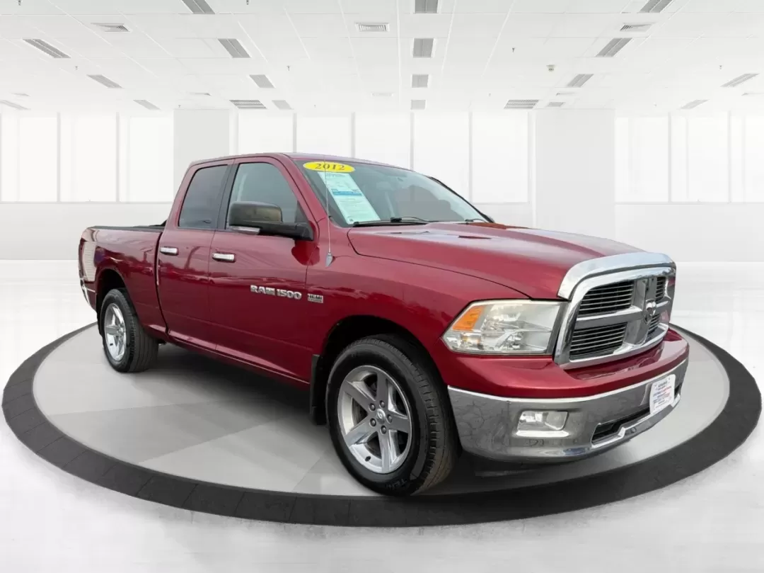 2012 Ram 1500 SLT (1C6RD7GT9CS) with an HEMI 5.7L V-8 variable valve control engine, 5-Speed Automatic transmission, located at 1184 Kauffman Ave, Fairborn, OH, 45324, (937) 908-9800, 39.807072, -84.030914 - **Unleash Adventure with the 2012 Ram 1500 SLT Your Next Truck Awaits!**<br /> <br /> Are you ready to elevate your weekend adventures or tackle your daily commute with confidence? Look no further than the 2012 Ram 1500 SLT, a robust and stylish pickup truck designed to meet the needs of families, - Photo#0
