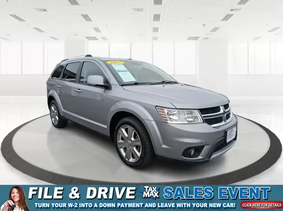 2017 Dodge Journey SXT AWD (3C4PDDBG9HT) with an Pentastar 3.6L V-6 DOHC engine, 6A transmission, located at 1230 East Main St, Xenia, OH, 45385, (937) 908-9800, 39.688026, -83.910172 - ### Explore New Adventures with the 2017 Dodge Journey SXT AWD at Advantage Car and Credit<br /> <br /> Looking for an SUV that can keep up with your dynamic lifestyle? The 2017 Dodge Journey SXT AWD is the perfect companion for growing families, weekend adventurers, and daily commuters alike. With - Photo#0