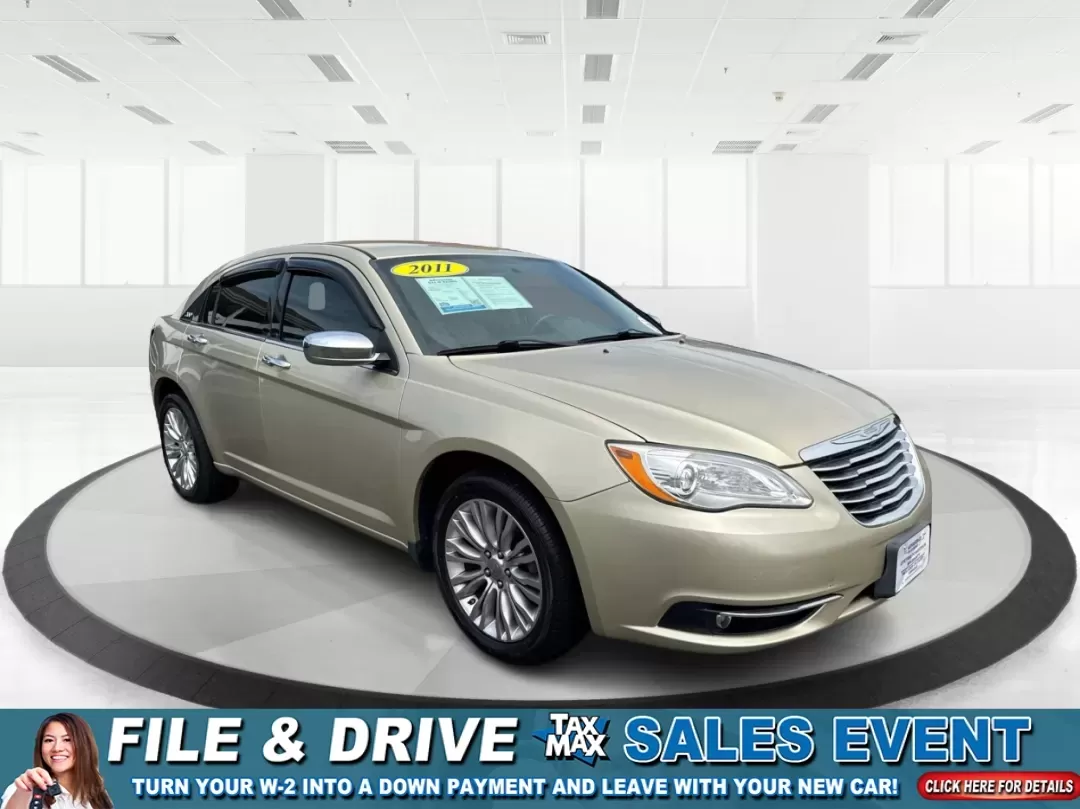 2011 Chrysler 200 Limited (1C3BC2FB0BN) with an Other engine, located at 4508 South Dixie Dr, Moraine, OH, 45439, (937) 908-9800, 39.689976, -84.218452 - ### Elevate Your Daily Commute with the 2011 Chrysler 200 Limited<br /> <br /> Are you searching for a reliable sedan that combines style, comfort, and modern features? Look no further than the 2011 Chrysler 200 Limited, available now at Advantage Car and Credit in New Carlisle, OH. This vehicle is - Photo#0