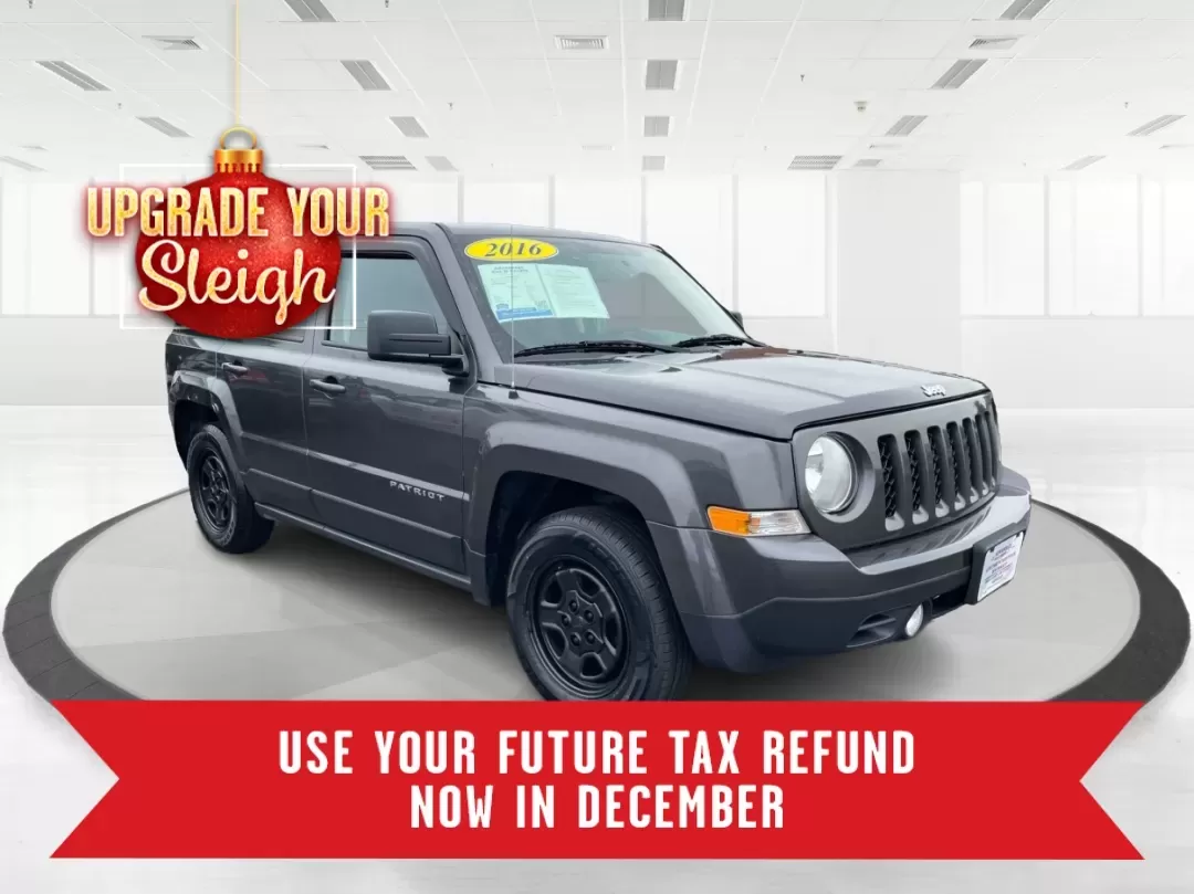 2016 Jeep Patriot Sport (1C4NJPBAXGD) with an Other engine, located at 880 E. National Road, Vandalia, OH, 45377, (937) 908-9800, 39.891918, -84.183594 - **Explore New Adventures with the 2016 Jeep Patriot Sport SUV at Advantage Car and Credit in Fairborn, OH!**<br /> <br /> Are you ready to elevate your lifestyle with a vehicle that complements your adventurous spirit? Whether you're navigating the bustling streets of Fairborn or hitting the trails - Photo#0